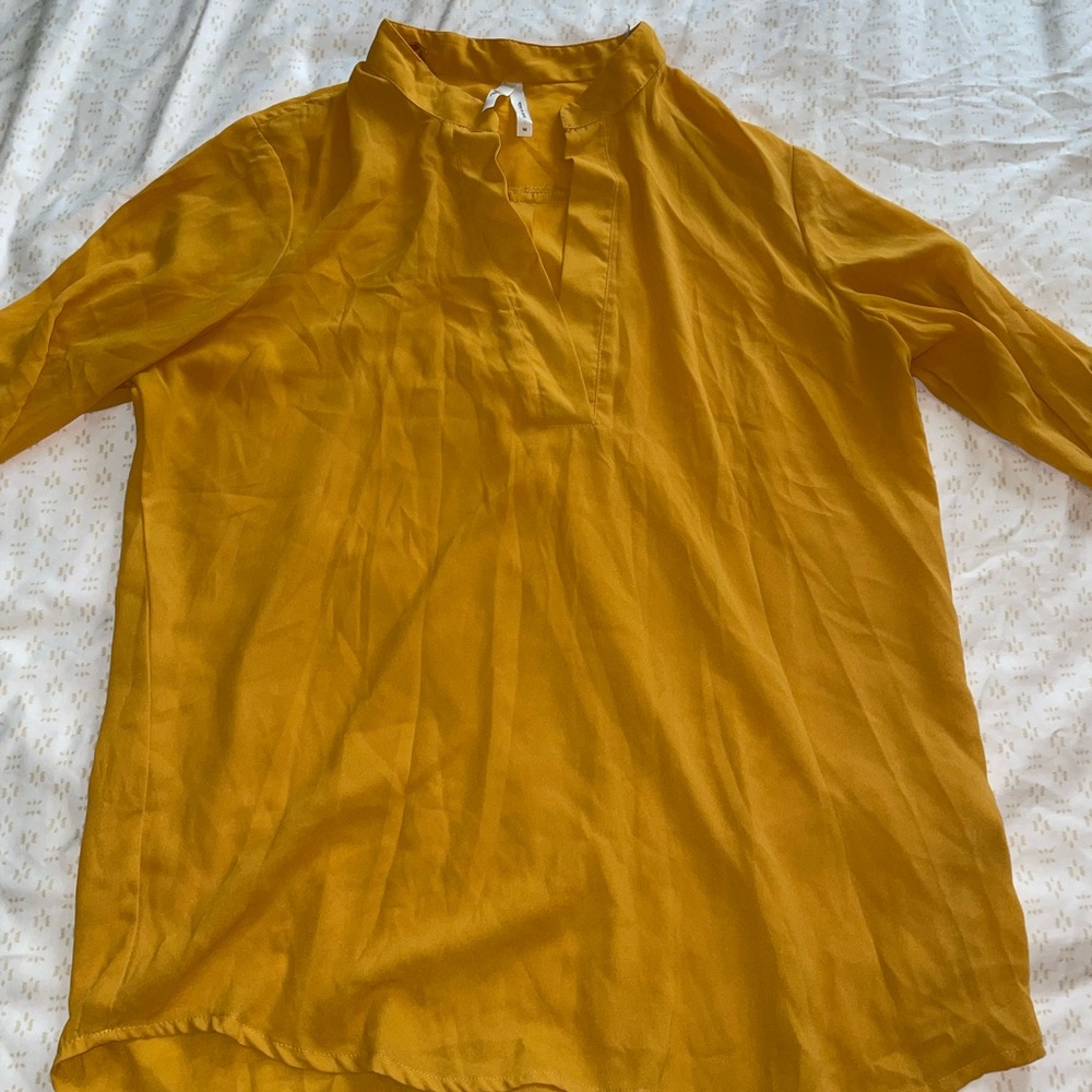 Truth Mustard Yellow Blouse